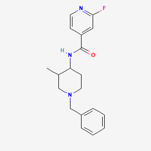 N-(1-Benzyl-3-methylpiperidin-4-YL)-2-fluoropyridine-4-carboxamide