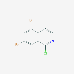 5,7-Dibromo-1-chloroisoquinoline