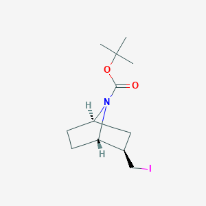 Tert-butyl (1S,2R,4R)-2-(iodomethyl)-7-azabicyclo[2.2.1]heptane-7-carboxylate