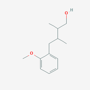 molecular formula C13H20O2 B2925033 4-(2-Methoxyphenyl)-2,3-dimethylbutan-1-ol CAS No. 2248349-64-4