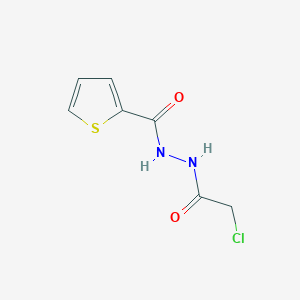 N'-(2-chloroacetyl)thiophene-2-carbohydrazide