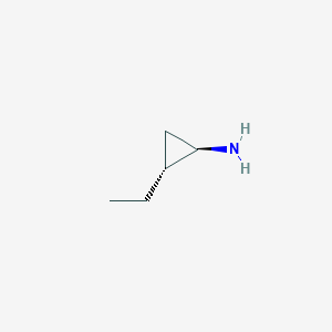 molecular formula C5H11N B2925307 trans-2-Ethyl-cyclopropylamine CAS No. 1807938-46-0