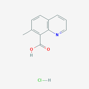 7-Methylquinoline-8-carboxylic acid hydrochloride