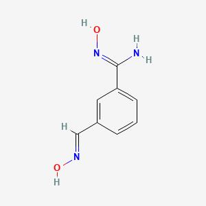 molecular formula C8H9N3O2 B2925482 3-(Hydroxyiminomethyl)benzamidoxime CAS No. 1256486-34-6