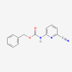 benzyl N-(6-cyanopyridin-2-yl)carbamate