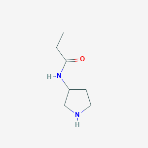 N-(pyrrolidin-3-yl)propanamide