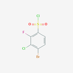 4-Bromo-3-chloro-2-fluorobenzenesulfonyl chloride
