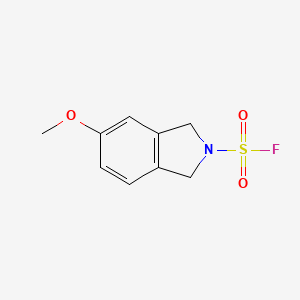 5-Methoxy-1,3-dihydroisoindole-2-sulfonyl fluoride