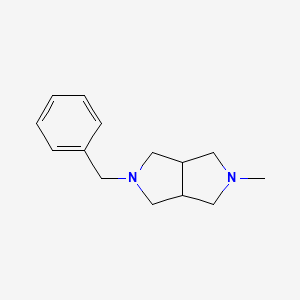 B2925543 2-Benzyl-5-methyloctahydropyrrolo[3,4-c]pyrrole CAS No. 86755-80-8