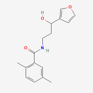 N-(3-(furan-3-yl)-3-hydroxypropyl)-2,5-dimethylbenzamide