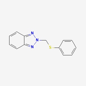 2-(Phenylsulfanylmethyl)benzotriazole