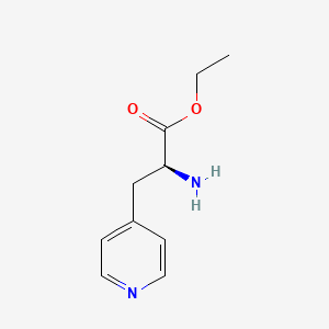 Ethyl (2S)-2-amino-3-pyridin-4-ylpropanoate