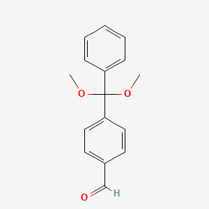 4-[Dimethoxy(phenyl)methyl]benzaldehyde