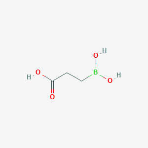 molecular formula C3H7BO4 B2925811 3-(Dihydroxyboranyl)propanoic acid CAS No. 220999-41-7