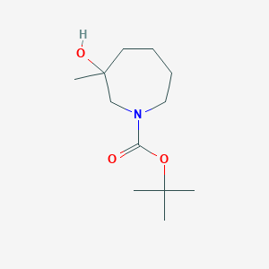 tert-Butyl 3-hydroxy-3-methyl-azepane-1-carboxylate