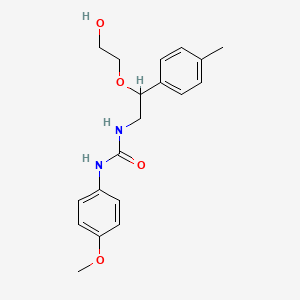 1-(2-(2-Hydroxyethoxy)-2-(p-tolyl)ethyl)-3-(4-methoxyphenyl)urea