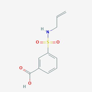 3-[(Prop-2-en-1-yl)sulfamoyl]benzoic acid
