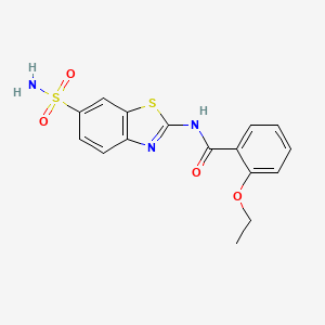 2-ethoxy-N-(6-sulfamoylbenzo[d]thiazol-2-yl)benzamide