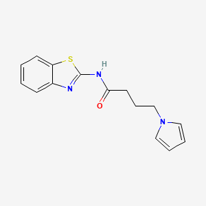 N-(benzo[d]thiazol-2-yl)-4-(1H-pyrrol-1-yl)butanamide