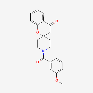 1'-(3-Methoxybenzoyl)spiro[chroman-2,4'-piperidin]-4-one