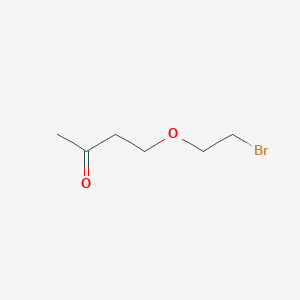 molecular formula C6H11BrO2 B2926164 4-(2-溴乙氧基)丁烷-2-酮 CAS No. 2168706-94-1