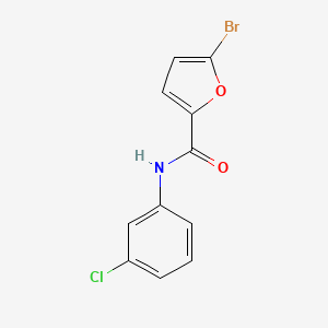 5-bromo-N-(3-chlorophenyl)furan-2-carboxamide