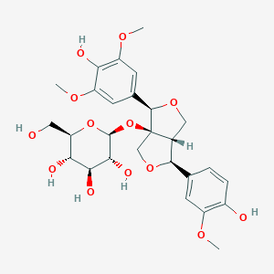 molecular formula C27H34O13 B029264 Fraxiresinol 1-O-葡糖苷 CAS No. 89199-94-0