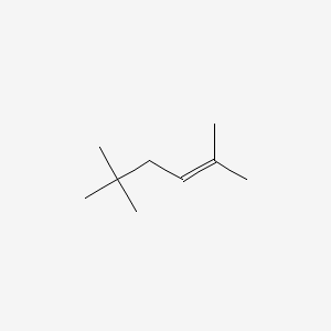 molecular formula C9H18 B2926433 2,5,5-Trimethyl-2-hexene CAS No. 40467-04-7