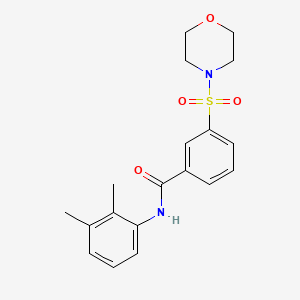 N-(2,3-dimethylphenyl)-3-(morpholin-4-ylsulfonyl)benzamide