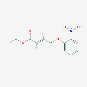 ethyl (E)-4-(2-nitrophenoxy)-2-butenoate
