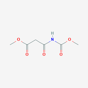 methyl 3-[(methoxycarbonyl)amino]-3-oxopropanoate