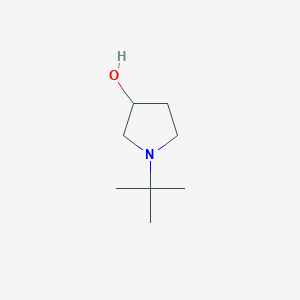 molecular formula C8H17NO B2926553 1-Tert-butylpyrrolidin-3-ol CAS No. 90227-04-6