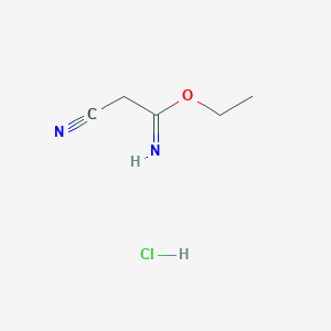 Ethyl 2-cyanoacetimidate hydrochloride