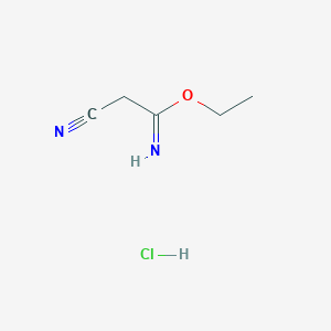 molecular formula C5H9ClN2O B2926670 盐酸乙基 2-氰基乙酰亚胺 CAS No. 55244-11-6