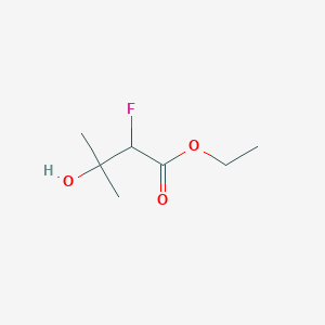 Ethyl 2-fluoro-3-hydroxy-3-methylbutanoate