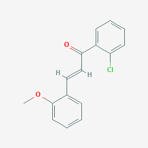 (2E)-1-(2-Chlorophenyl)-3-(2-methoxyphenyl)prop-2-en-1-one