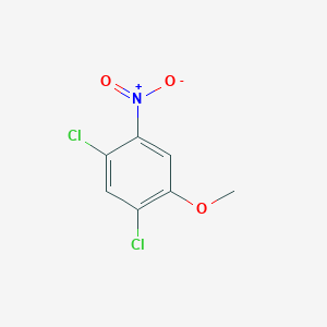 molecular formula C7H5Cl2NO3 B2926858 2,4-Dichloro-5-nitroanisole CAS No. 85829-14-7