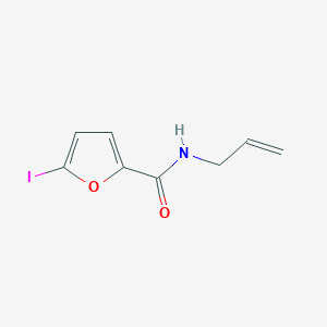 molecular formula C8H8INO2 B2926879 N-allyl-5-iodofuran-2-carboxamide CAS No. 505060-64-0
