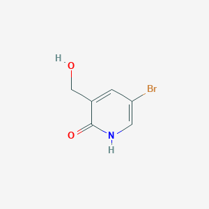 5-Bromo-3-(hydroxymethyl)pyridin-2(1H)-one