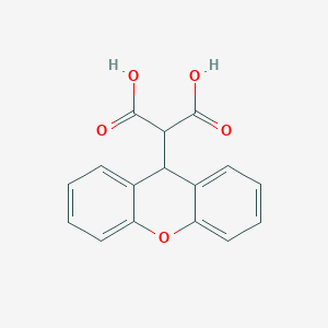 molecular formula C16H12O5 B2926939 2-(9h-Xanthen-9-yl)-malonic acid CAS No. 101278-43-7