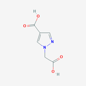 1-(carboxymethyl)-1H-pyrazole-4-carboxylic acid
