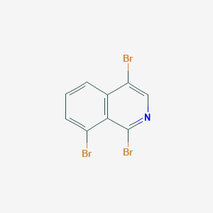 molecular formula C9H4Br3N B2927023 1,4,8-Tribromoisoquinoline CAS No. 1368266-87-8