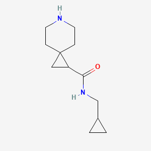 N-(cyclopropylmethyl)-6-azaspiro[2.5]octane-1-carboxamide