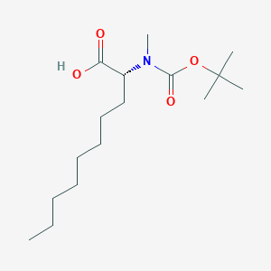 molecular formula C16H31NO4 B2927039 Boc-D-MeAdec(2)-OH CAS No. 2389078-12-8