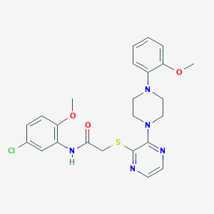 N-(3-methyl-5-{(E)-2-[5-(piperidin-1-ylsulfonyl)-2-thienyl]vinyl}isoxazol-4-yl)cyclopropanecarboxamide