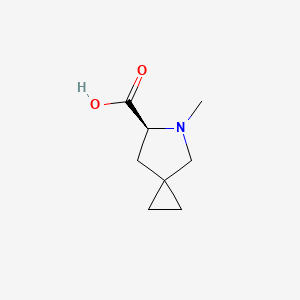 (S)-5-Methyl-5-azaspiro[2.4]heptane-6-carboxylic acid