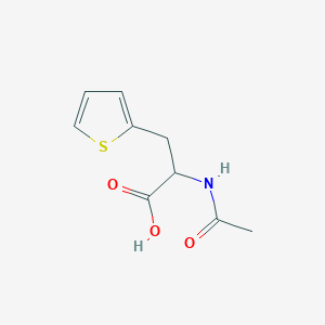 molecular formula C9H11NO3S B2927084 2-Acetamido-3-(thiophen-2-yl)propanoic acid CAS No. 67206-07-9