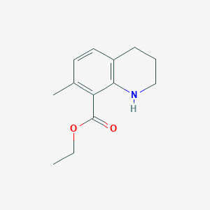 Ethyl 7-methyl-1,2,3,4-tetrahydroquinoline-8-carboxylate