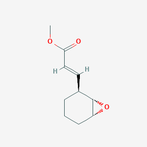 molecular formula C10H14O3 B2927173 Methyl (E)-3-[(1S,2S,6R)-7-oxabicyclo[4.1.0]heptan-2-yl]prop-2-enoate CAS No. 2287237-56-1