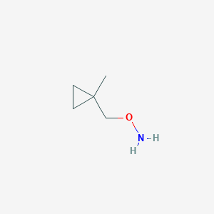 molecular formula C5H11NO B2927188 O-[(1-甲基环丙基)甲基]羟胺 CAS No. 1785313-81-6